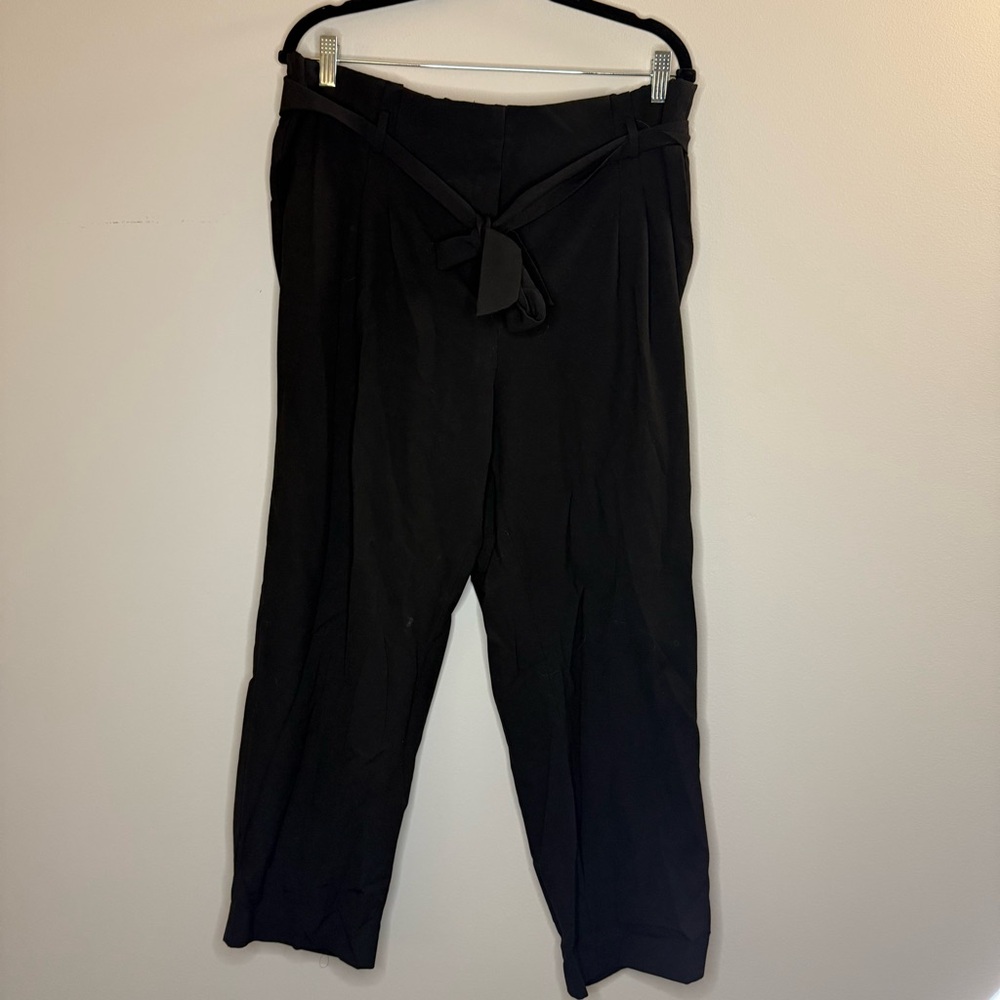 LOFT Paperbag Wide Leg Pants